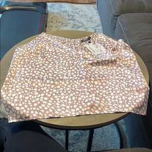 Pink and White Women's tank top